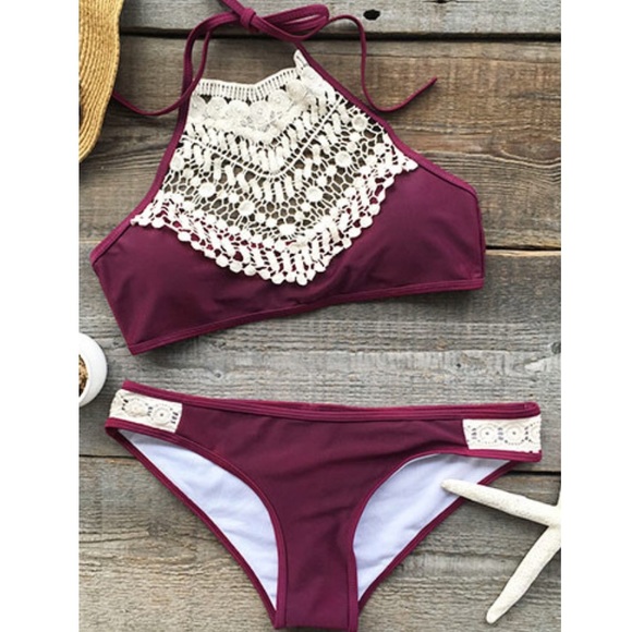 Other - Wine & lace bikini